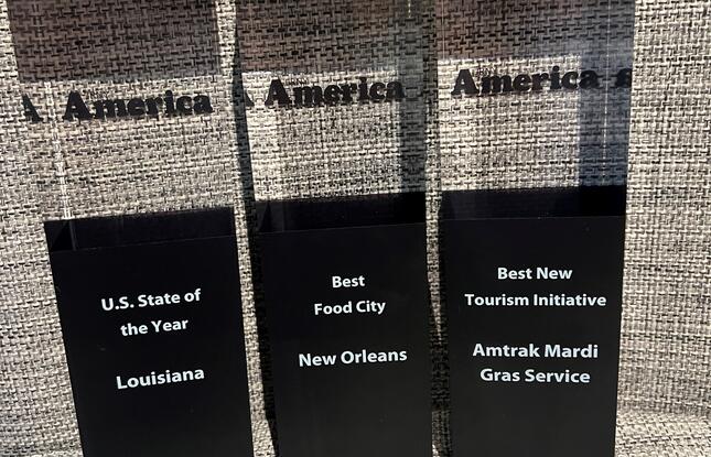 JRNY America awards won by Louisiana in 2025