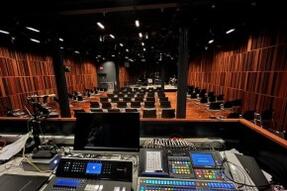 The newly renovated state of the art performance center at the New Orleans Jazz Museum.